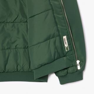 Blouson teddy enfant color-block Lacoste en nylon Manteaux & Blousons - Vert - Lacoste - Enfant