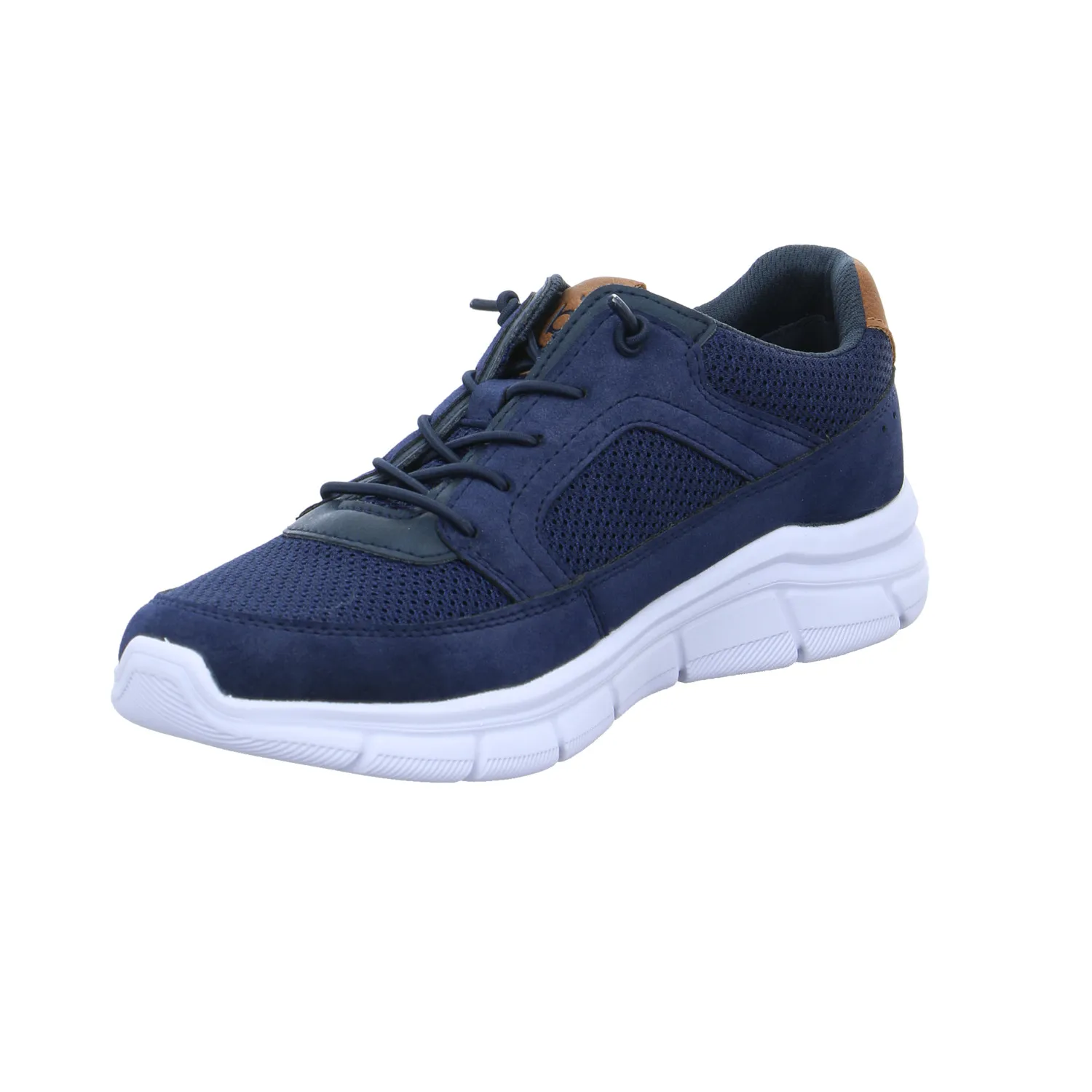 BUGATTI SHOES Halbschuhe Sneaker Blau Synthetik