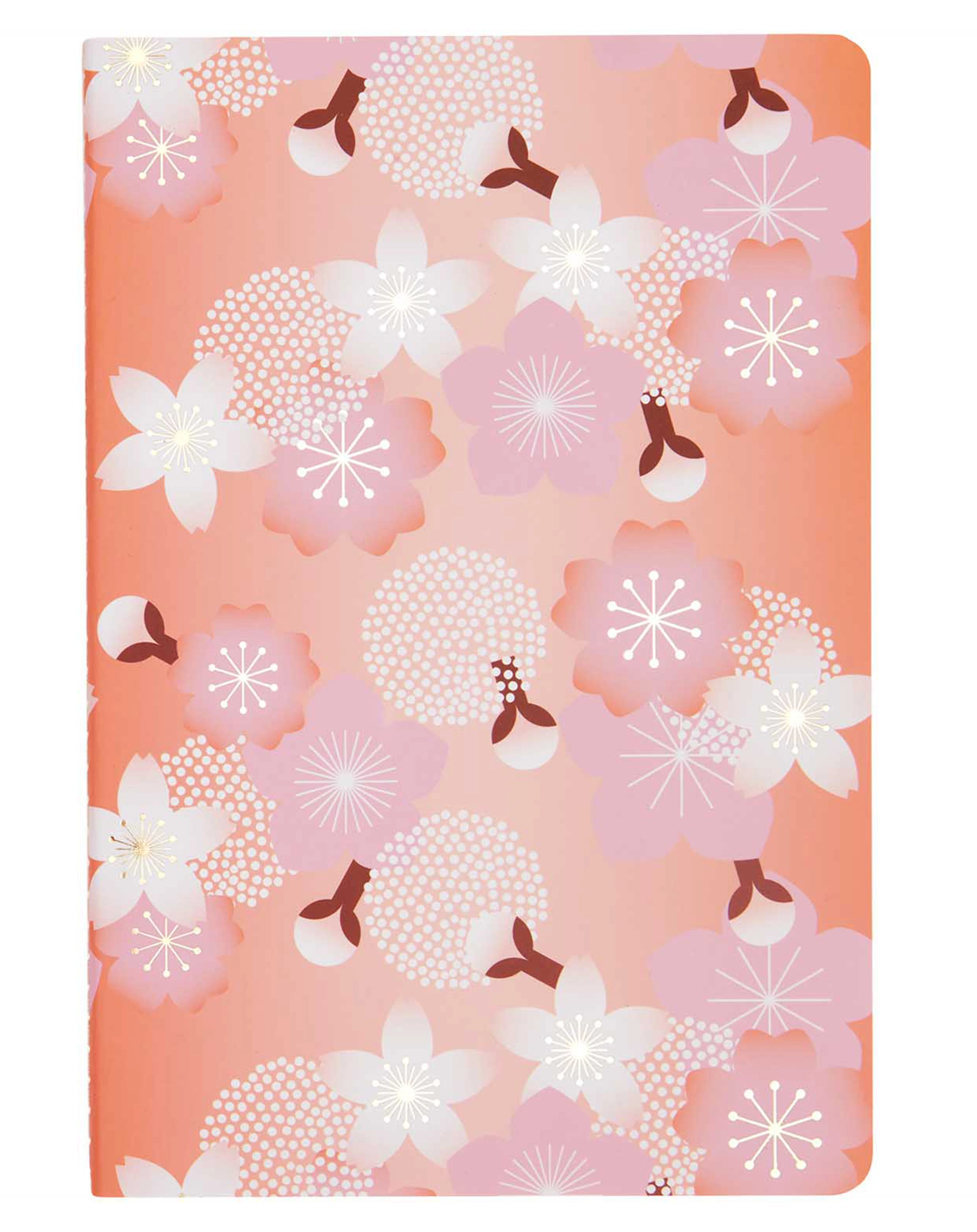 Notizbuch SAKURA SAKURA 2er-Pack in orange/blau