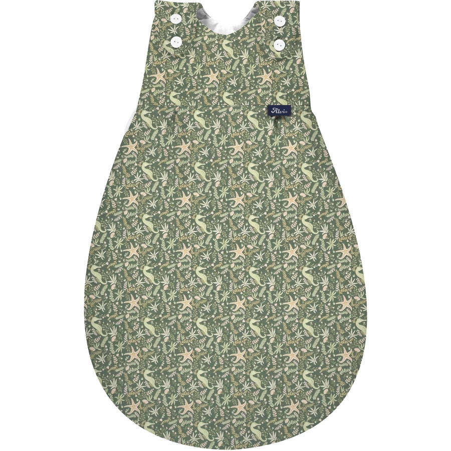 Alvi® Baby-Mäxchen® Außensack Underwater World grünbeige