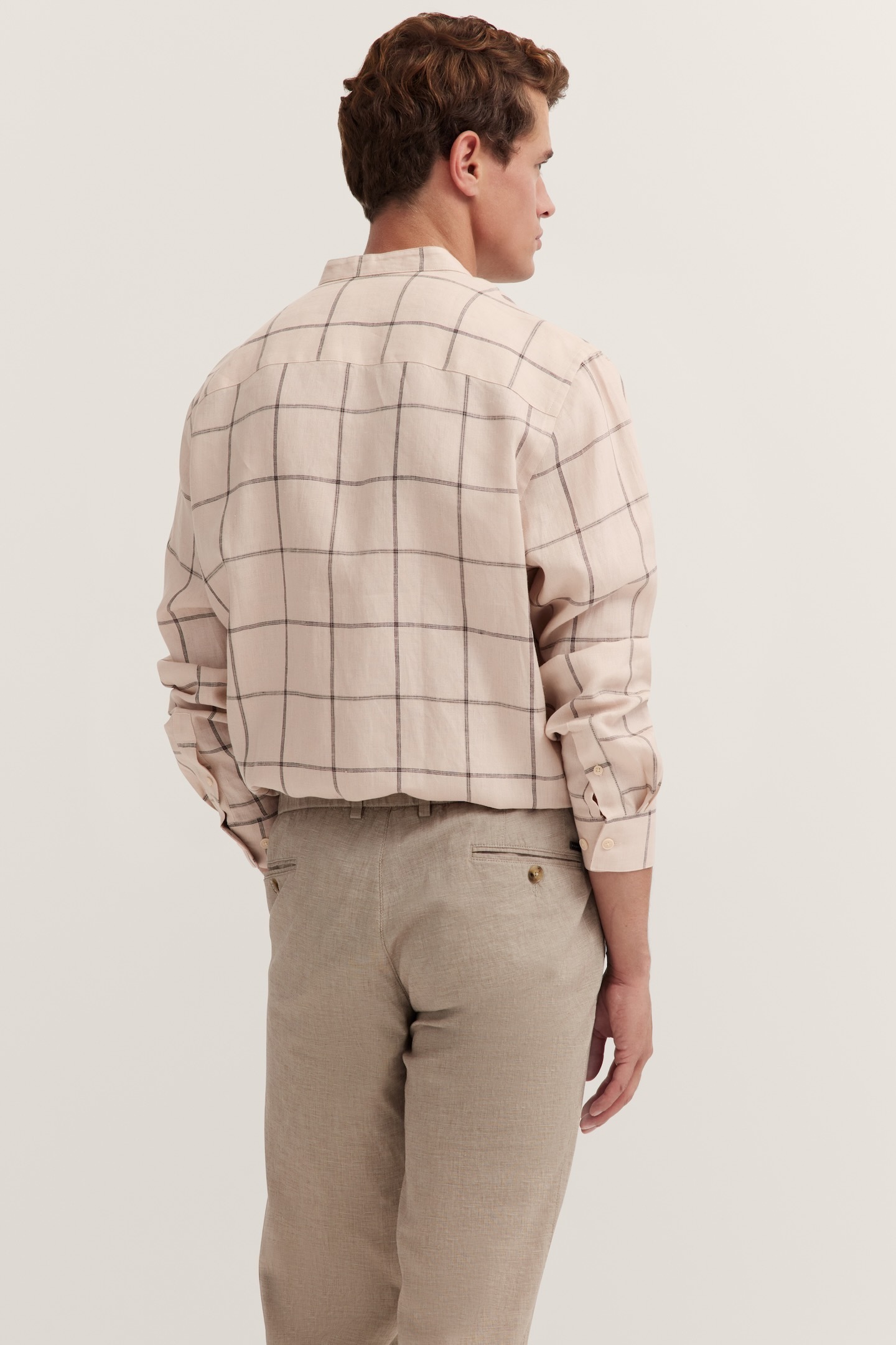 bugatti Langarmhemd , mit Karo-Muster