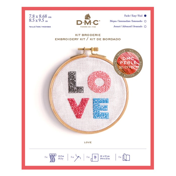 DMC-Borduurpakket LOVE