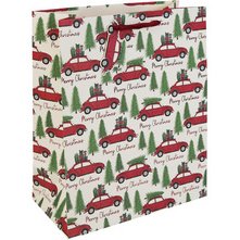 Sac cadeau de Noël 'Voiture de Noël'