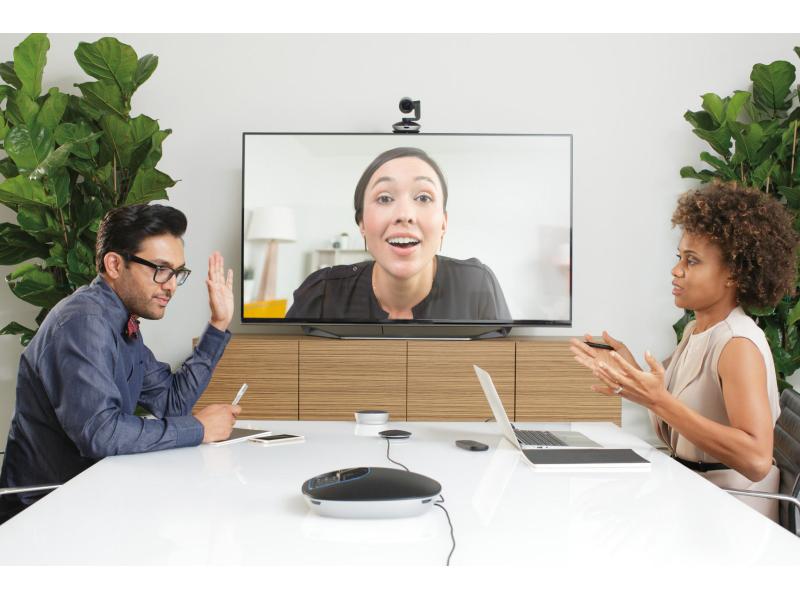 Logitech ConferenceCam Group USB Full HD 1080P 30 fps Videokonferenzsystem für mittlere bis grosse Meetingräume