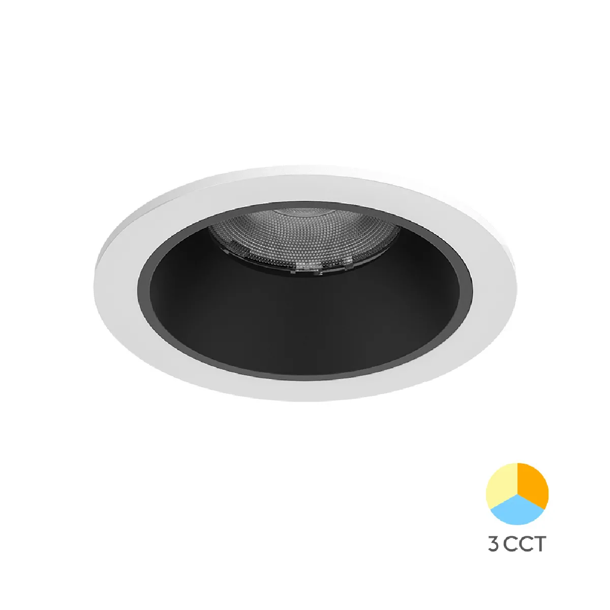 Braytron 5 Spots LED 20W - Encastrable Blanc