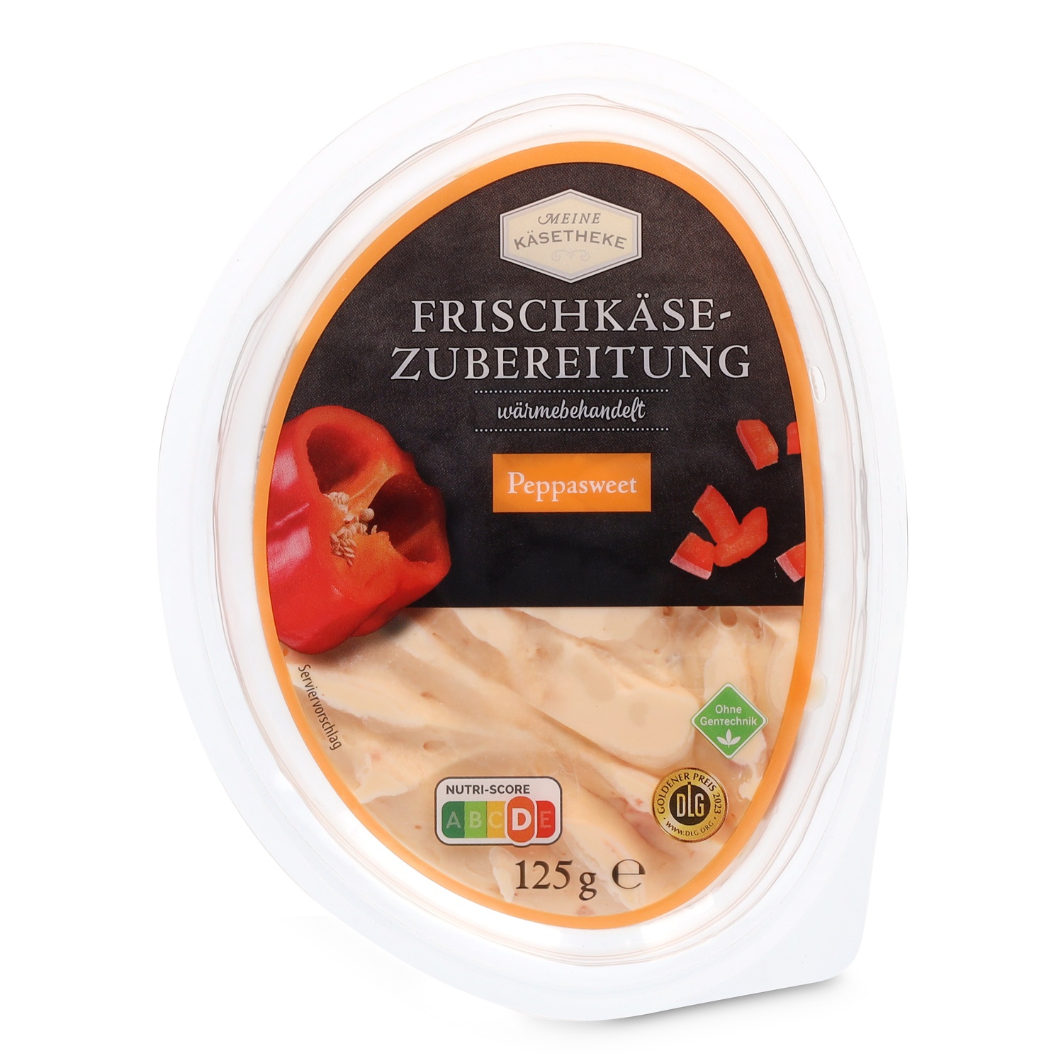 MEINE KÄSETHEKE Frischkäsezubereitung, Peppasweet 125 g