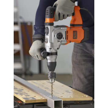 BLACK+DECKER boorhamer BEHS03K-QS 1250 watt pneumatisch