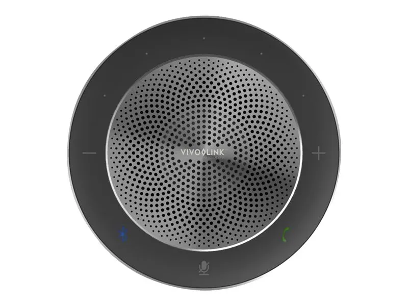 VivoLink - VoIP desktop konferencetelefon - Bluetooth - trådløs - USB-C - mørkegrå
