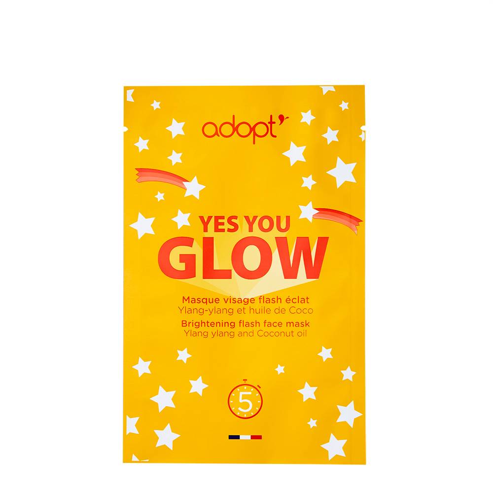 Yes you glow Masque tissu éclat