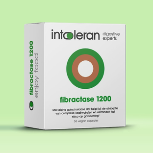 Intoleran Fibractase 1200 Capsules 36CP
