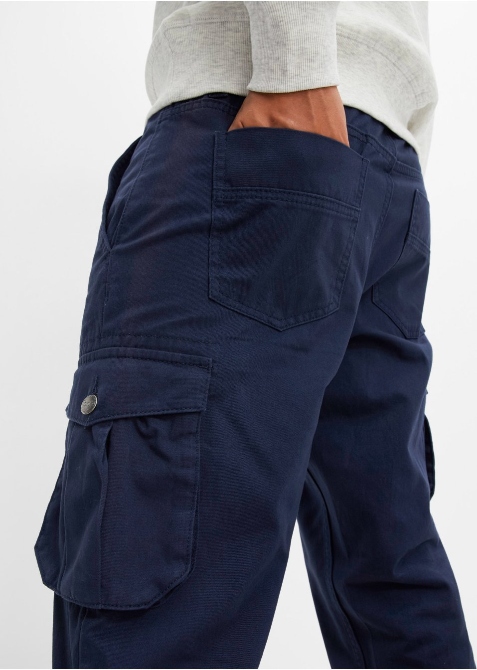 Pantalon cargo Regular Fit, Straight
