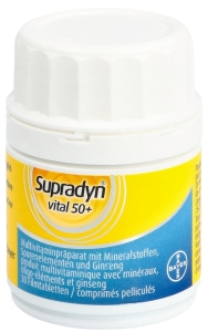 SUPRADYN Vital 50+ Filmtabletten, 30 Stück