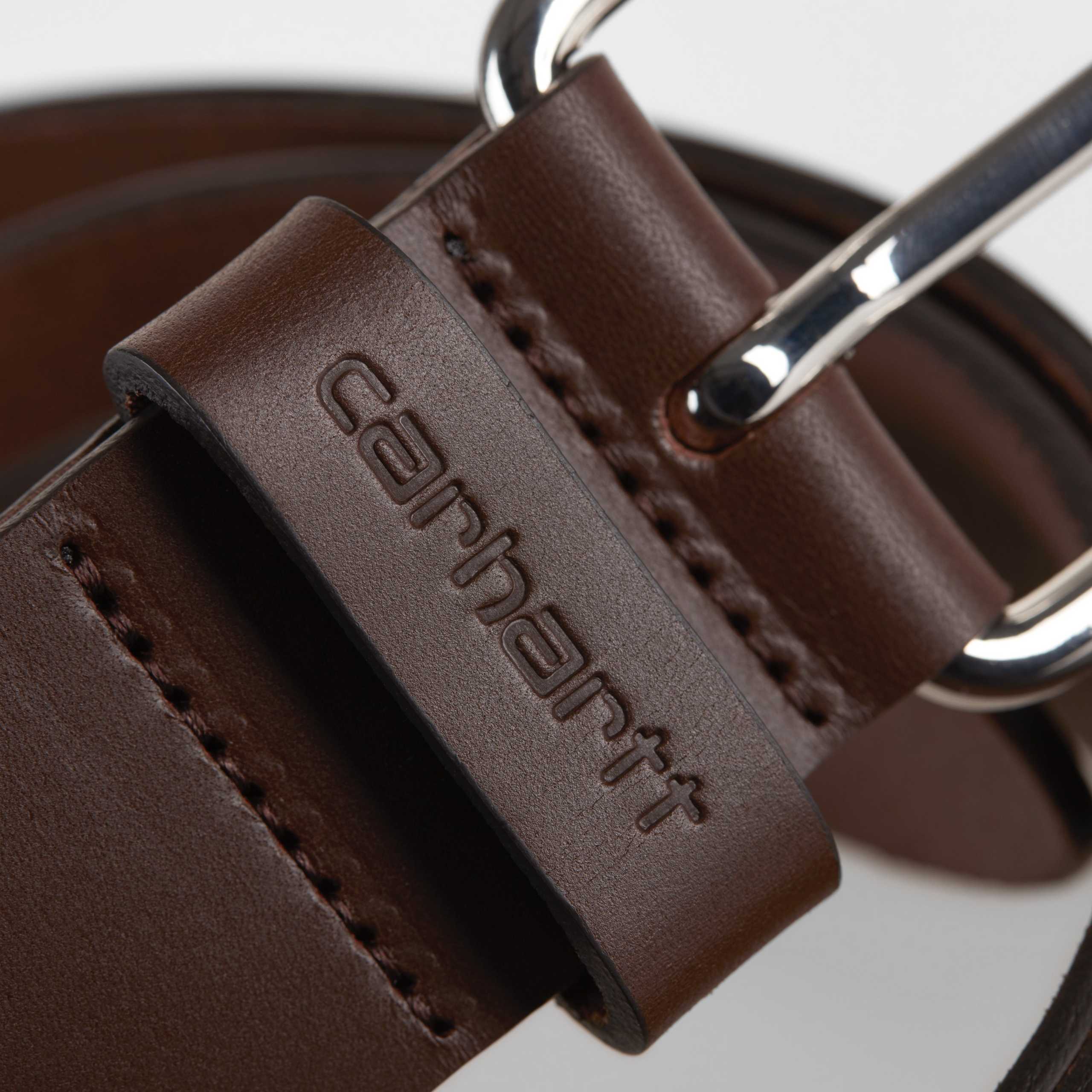 Carhartt WIP Script Belt Leather Black / Black