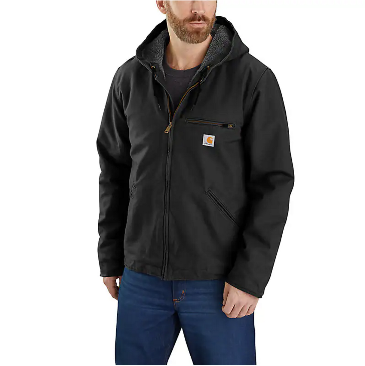 Carhartt<br>Washed Duck Sherpa Lined Jacket