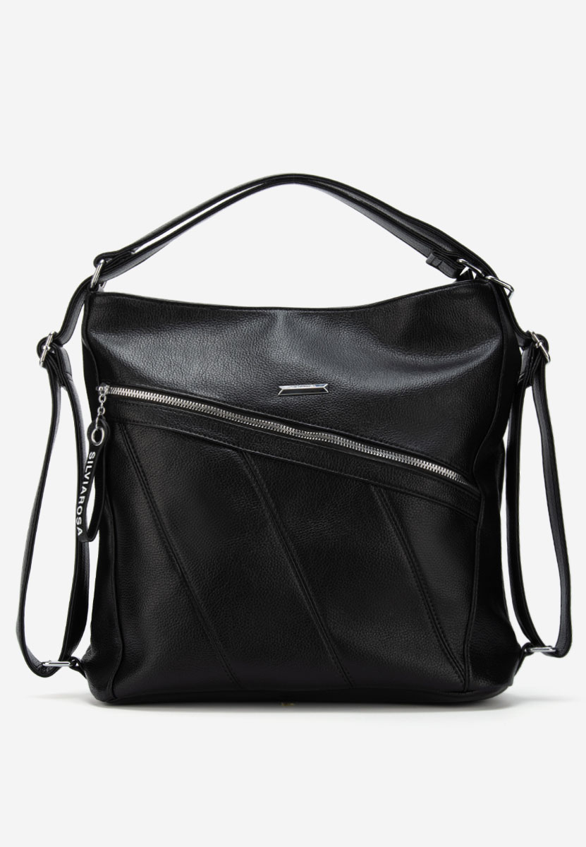 Sac à main noire Silvia Rosa 25079H