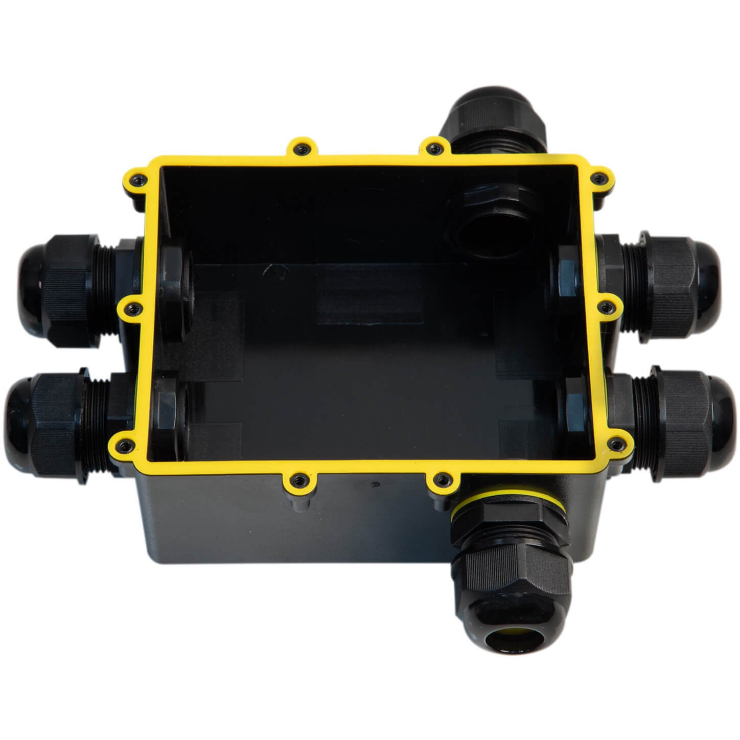 Hilec IpBox-P6 waterdichte behuizing IP68 6-weg voor kabel van 4 tot 14 mm