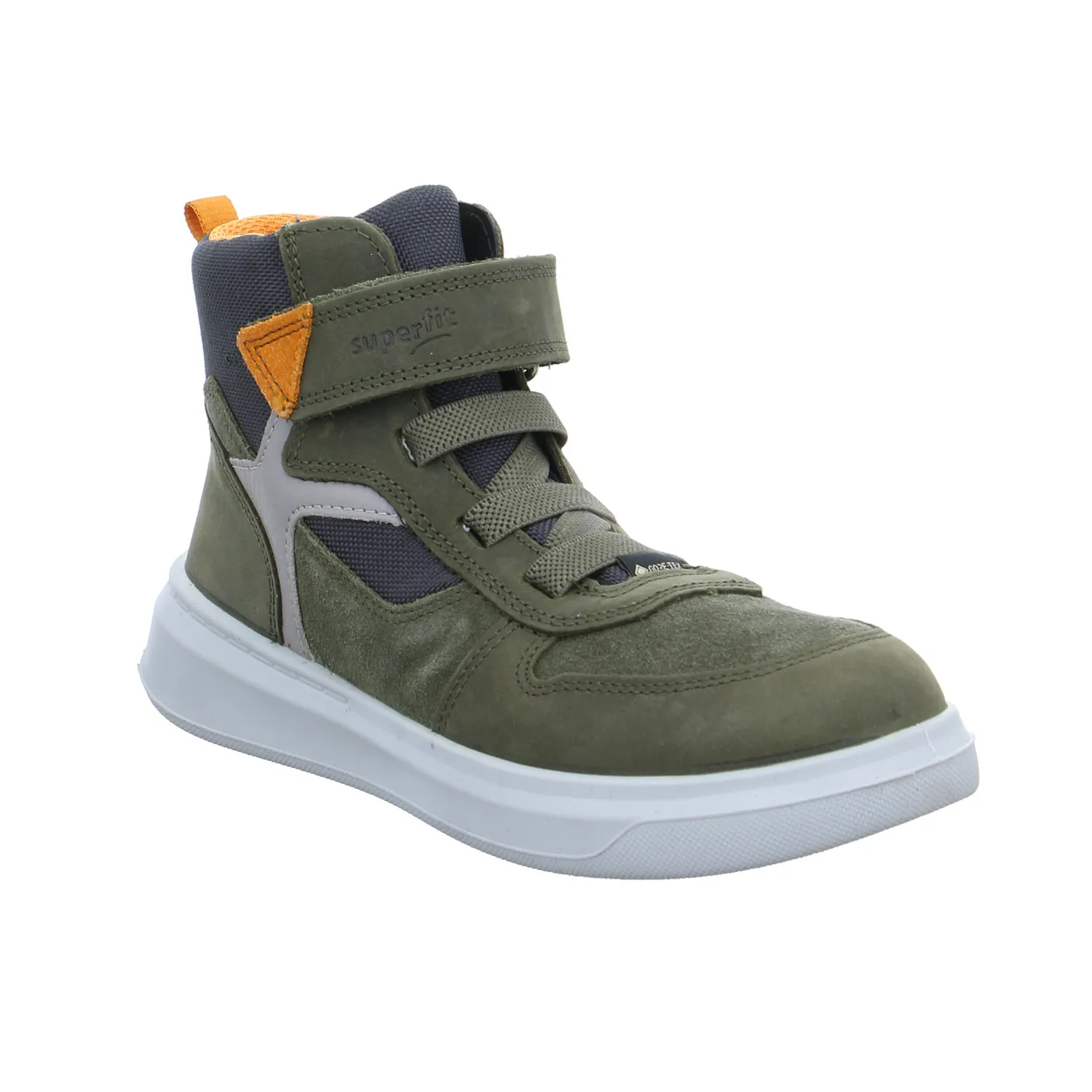 SUPERFIT Jugend-Boot Grün Textil  Sneaker high