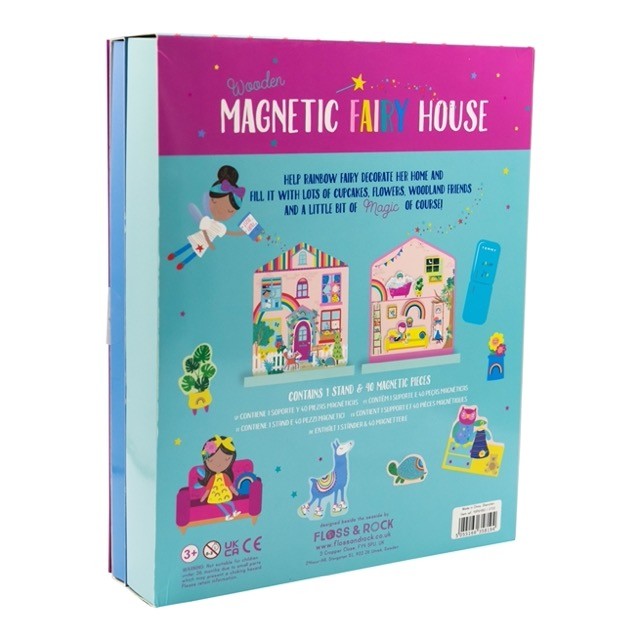 Floss & Rock - Magnetisk udklædningRainbow Fairy House