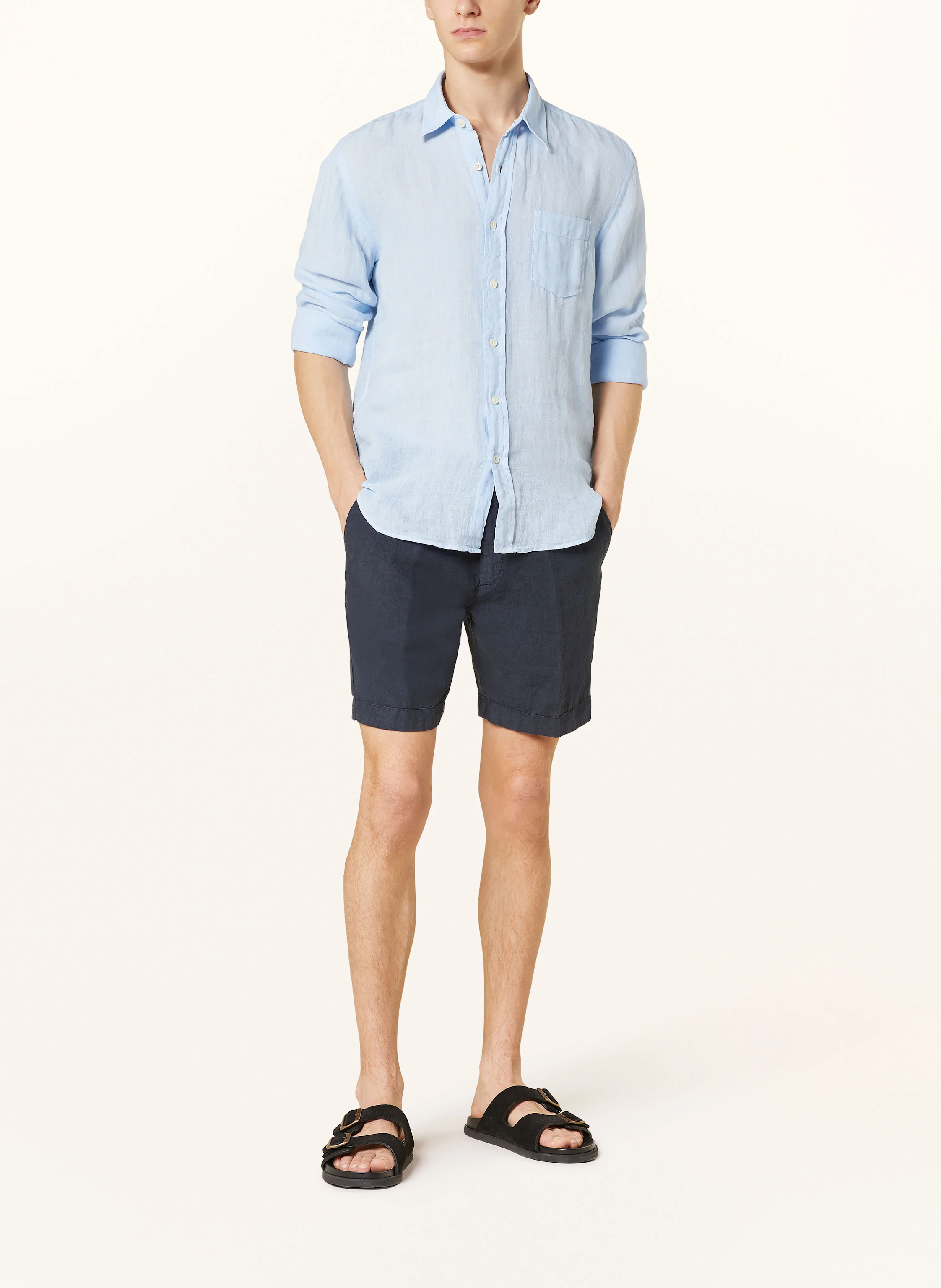 120%lino Leinenhemd Regular Fit