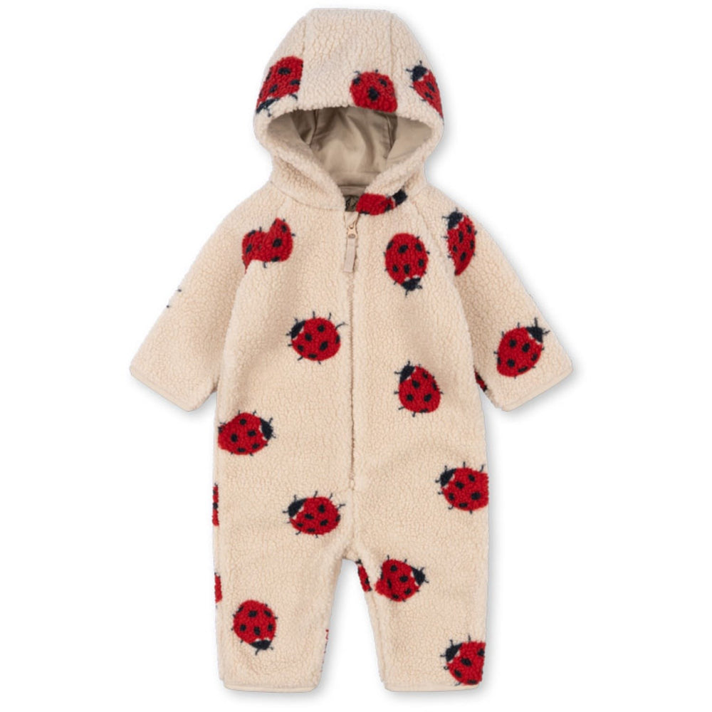 Køb Konges Sløjd Ladybug Sand Jody Bamse Onesie Grs
