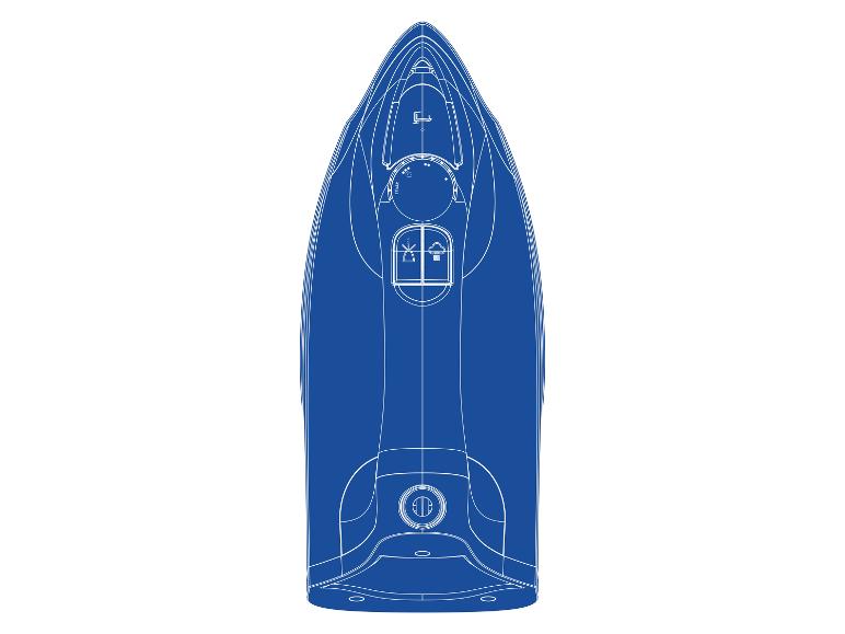 Stoomstrijkijzer Light and Easy Brights Sapphire