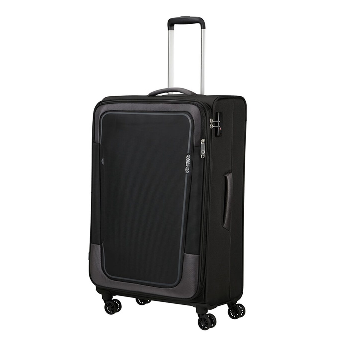 American Tourister Pulsonic Spinner 81 cm EXP Asphalt Black