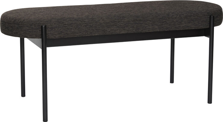 Hübsch Klint Bench Dark Brown Sort