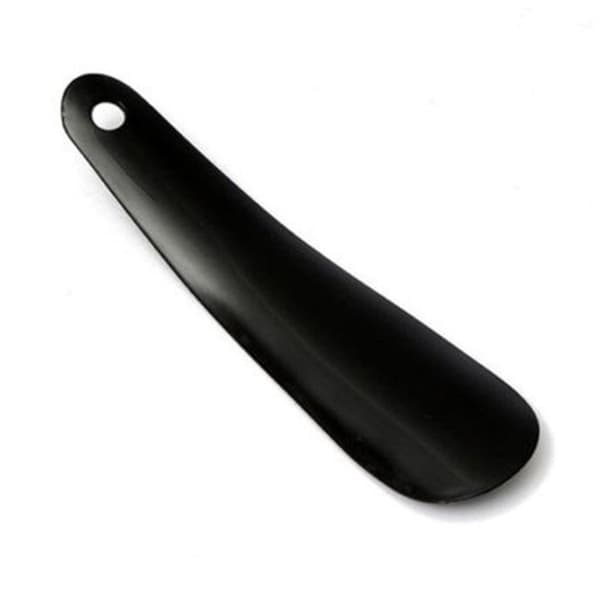 3-Pakke Skohorn Liten Plast 16x4.5cm - Svart