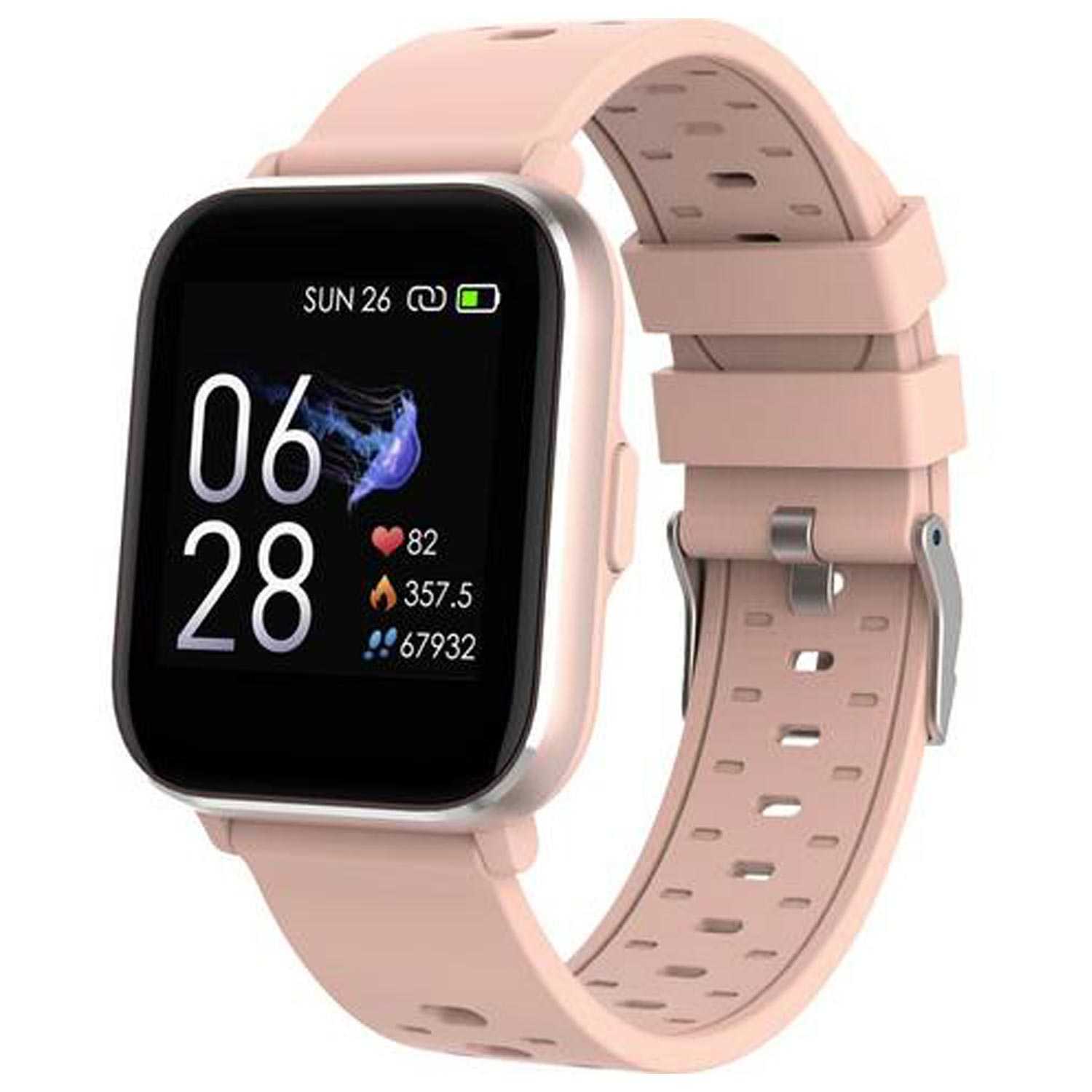 DENVER Smartwatch SW-164 rosé 1,4″ Full-Touch-Display