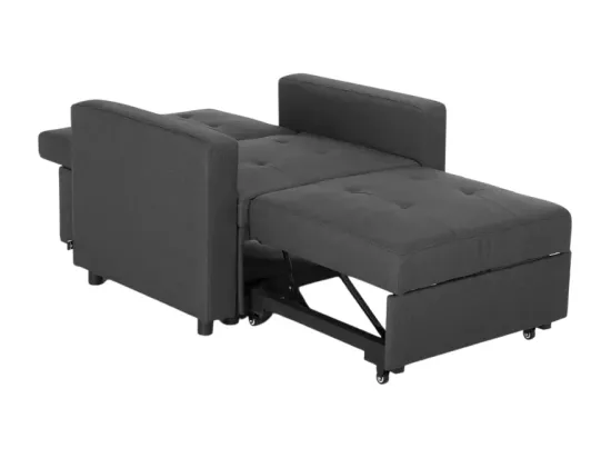 Fauteuil-lit peu encombrant avec accoudoirs au design moderne Zeta