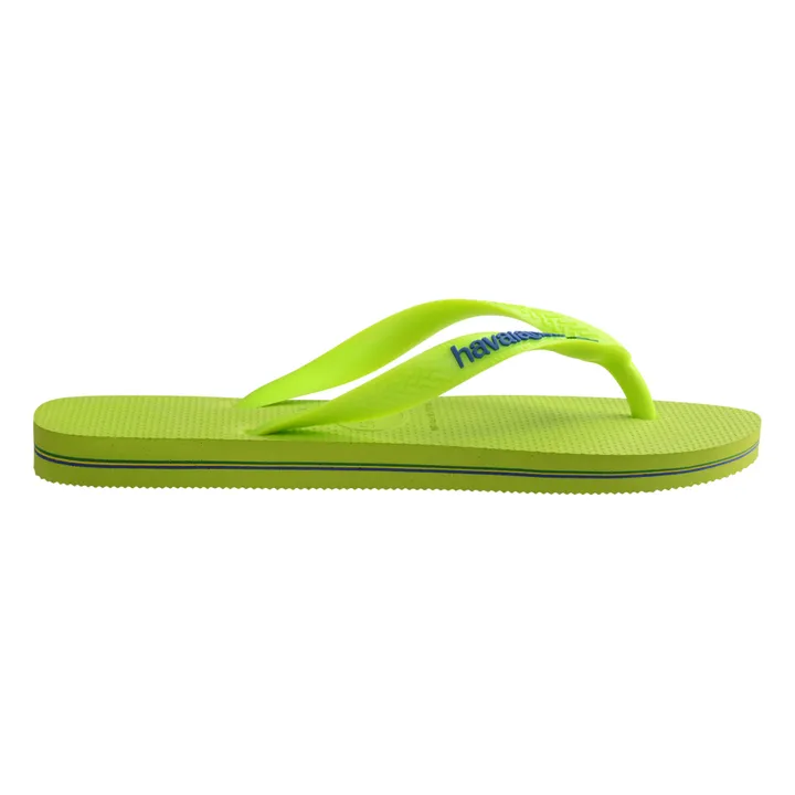 Havaianas Tongs Brasil Logo Néon | Vert