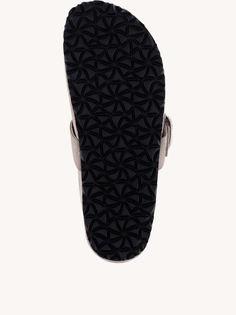 Leren Slipper - grijs