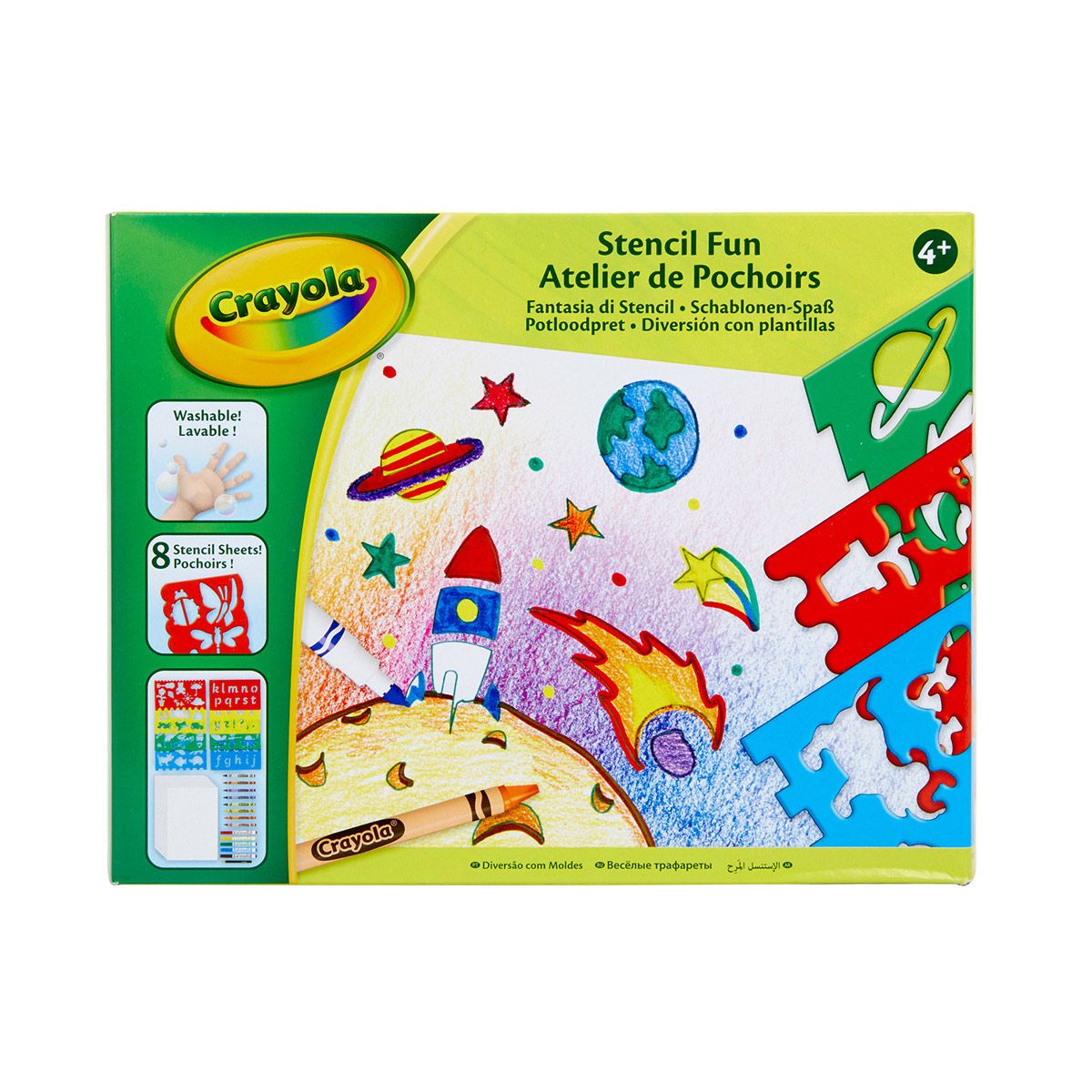 Crayola - Jeux de pochoirs