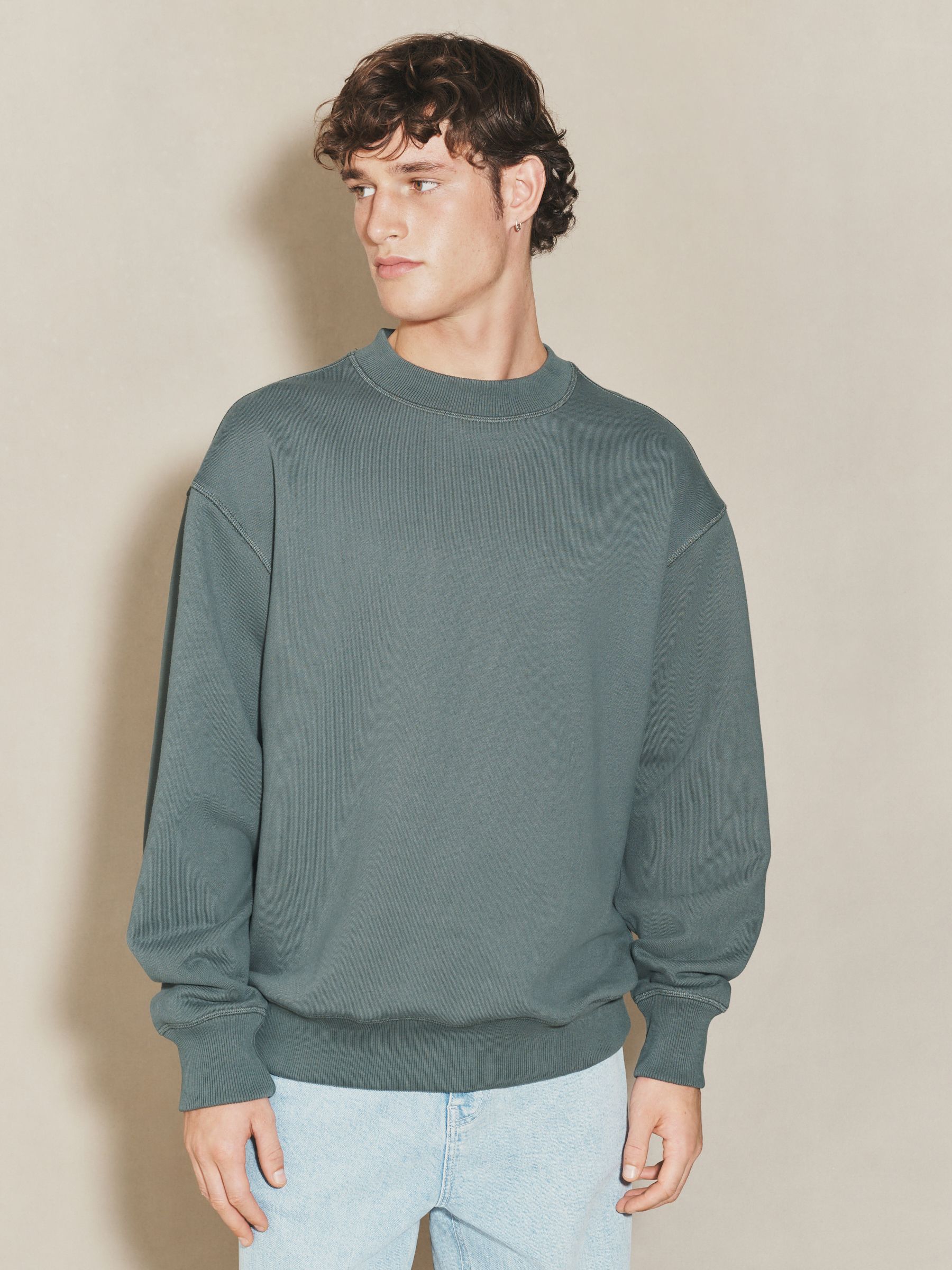 Groen - EDIT sweatshirt met lange mouwen