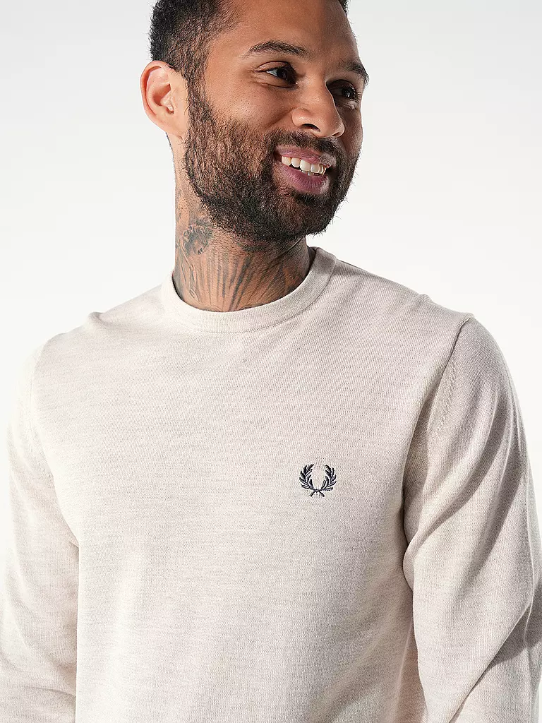 FRED PERRY Pullover  creme