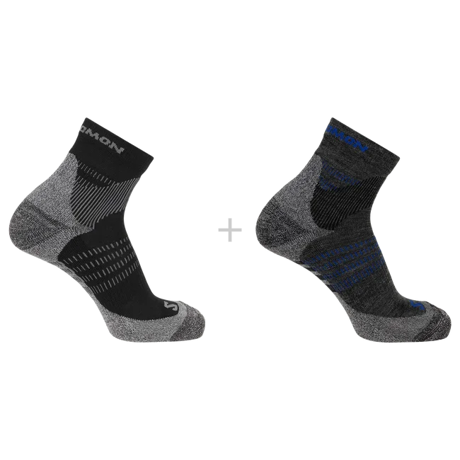 X ULTRA ACCESS QUARTER 2-PACK  Chaussettes unisexes