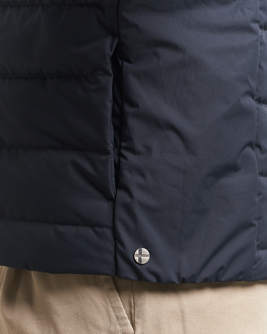 Scandinavian Edition Ratio II Down Padded Vest Midnight Blue