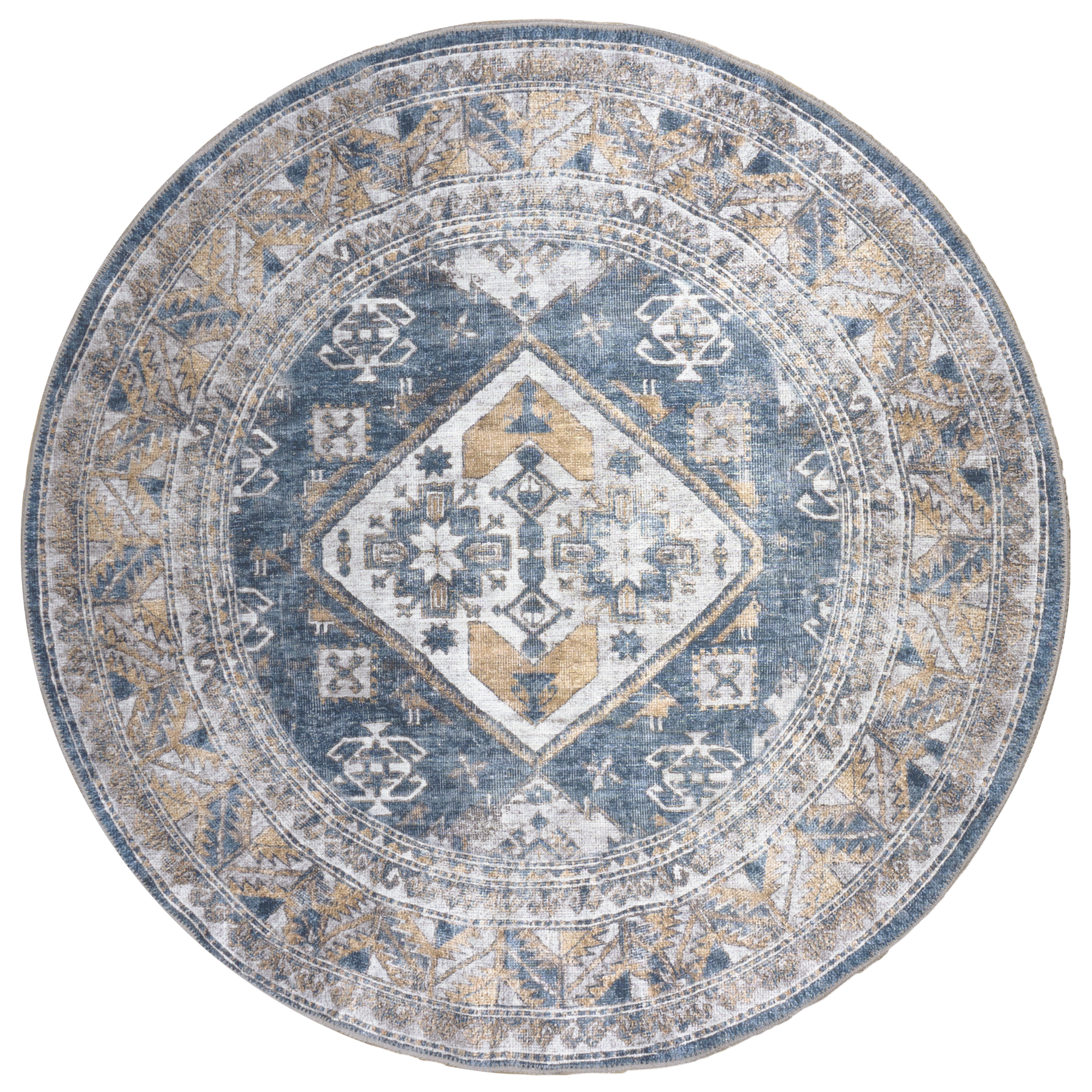 Laria Blue 4 Rond - ø160 cm