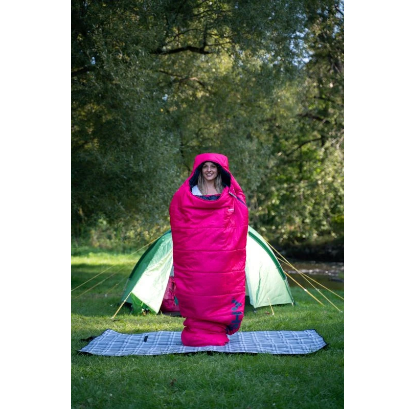 Husky Majesty dames mummyslaapzak - Pink