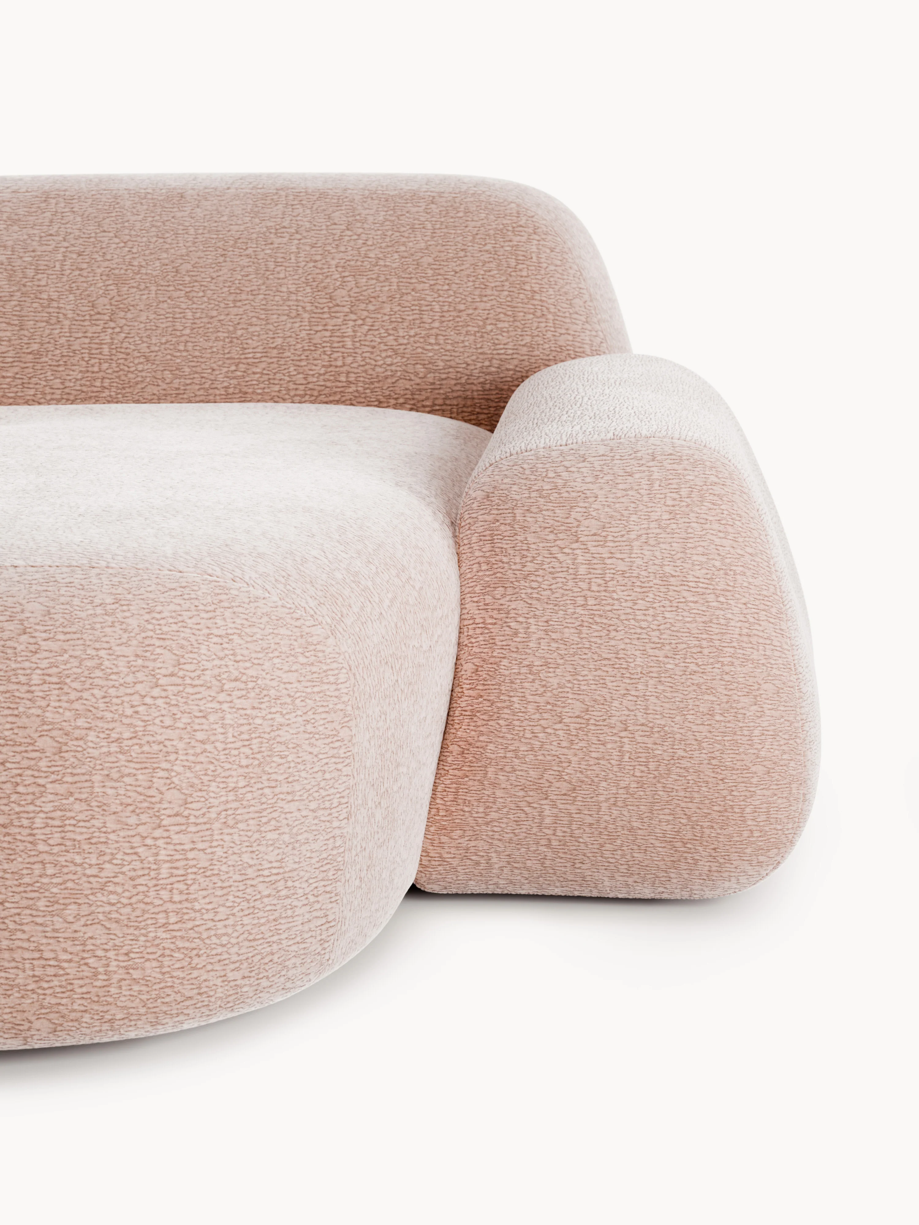 Modulaire hoekbank Wolke (3-zits)