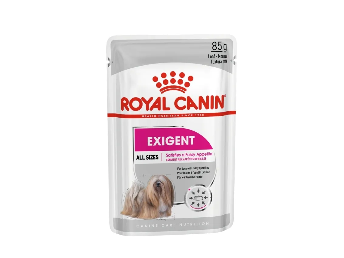 Royal Canin Exigent, Universel, Enhver race, Mini (5 - 10kg), X-small (< 4kg), Kød, 12x85 g