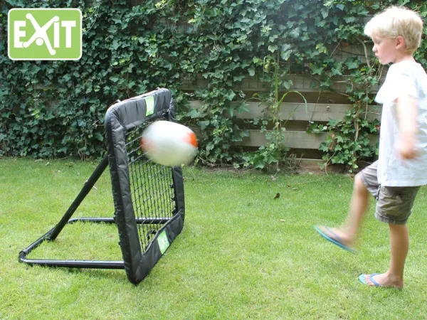 EXIT 43.01.10.00, Firkant, Justerbar vinkel, Fodbold rebounder, Sort