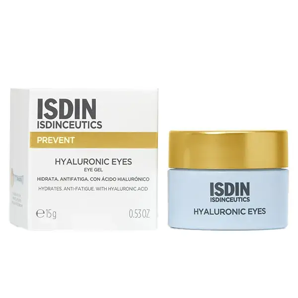 Isdin Isdinceutics Hyaluronic Eyes Hidratante para Contorno dos Olhos 15 g