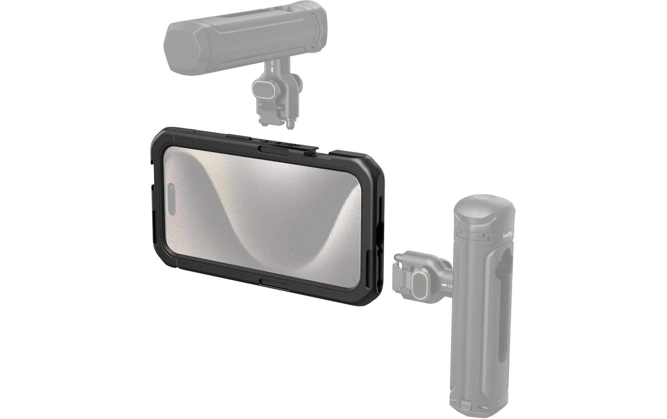 Cage für iPhone 15 ProMobiler Video-Käfig für iPhone 15 Pro