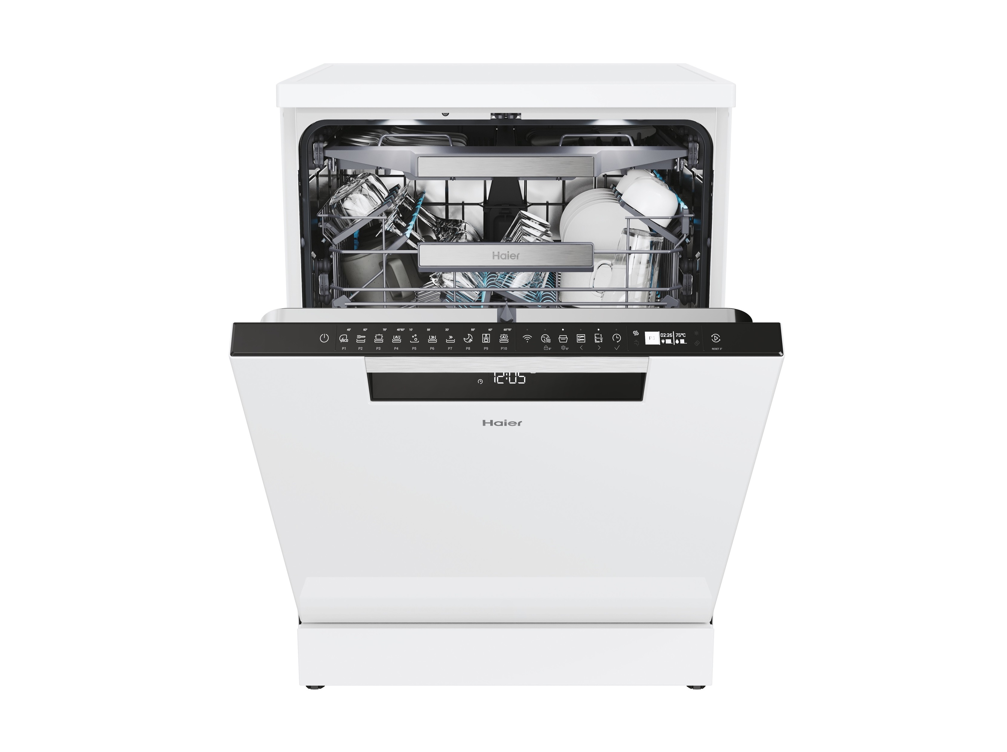 MÁQUINA DE LAVAR LOIÇA HAIER XF 6B2M3PW BRANCO B 16 CONJUNTOS