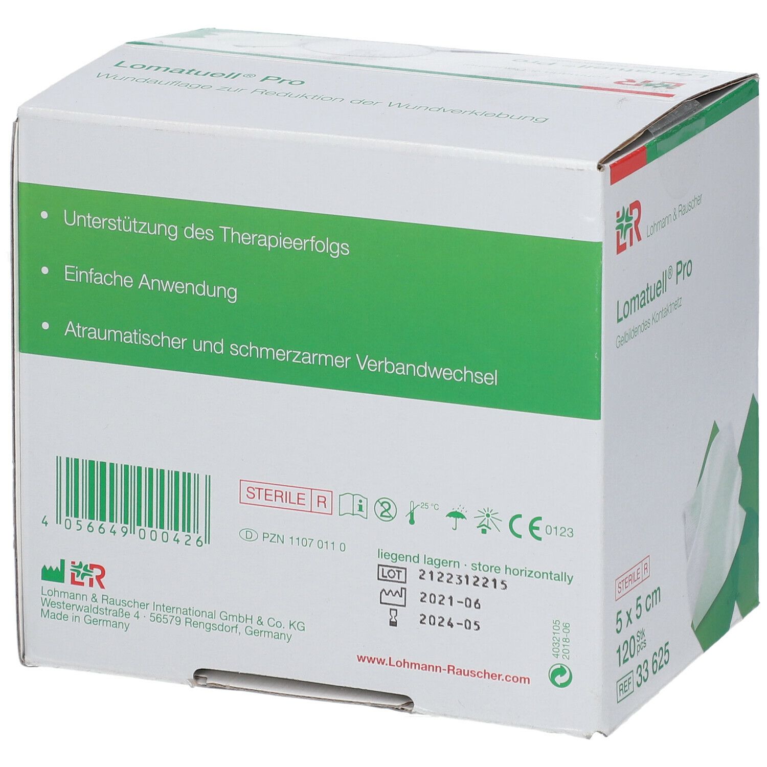Lomatuell® Pro 5 cm x 5 cm steril