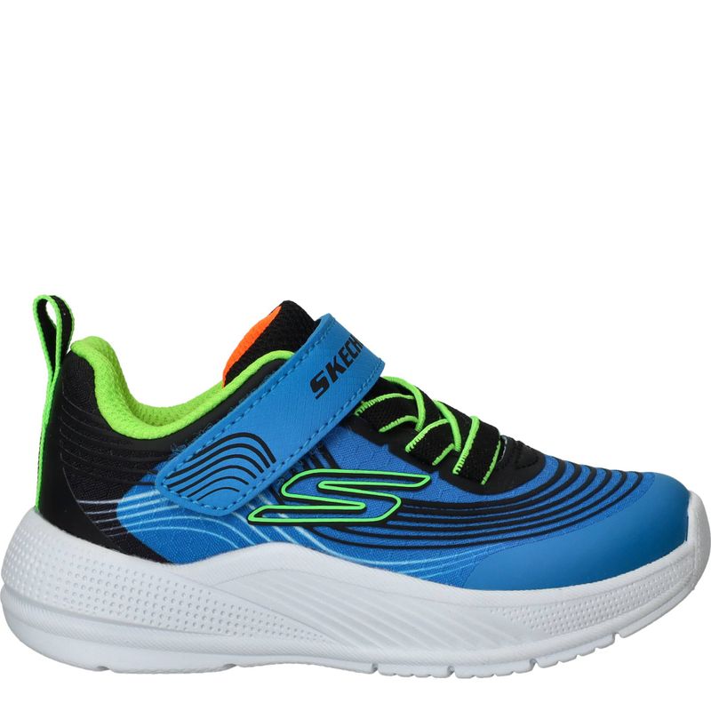 Skechers Microspec Advance Sneakers Blauw Jongens