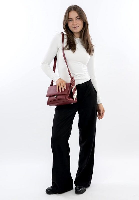 Emily & Noah Hasina Crossover Bag Red