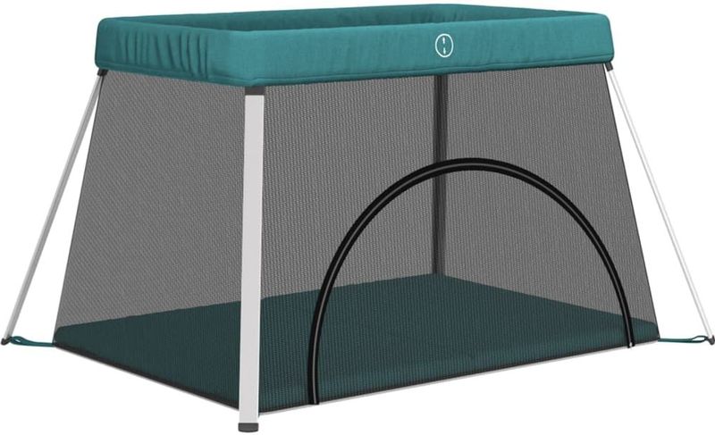 Babybox - Opvouwbaar - Aluminium - Linnen - Inclusief Draagtas