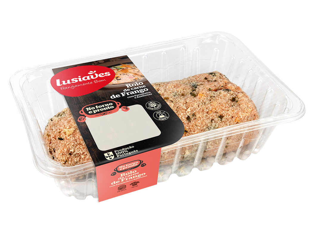 ROLO CARNE DE FRANGO COM FARINHEIRA E AZEITONAS KG